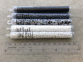 Size 8/0 Glossy Silver Lined Blue Zircon Genuine Miyuki Glass Seed Beads - Sold by 22 Gram Tubes (Approx 900 Beads per Tube) - (8-91425)