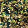 Size 8/0 Assorted Finish Earthtone Mix Genuine Miyuki Glass Seed Beads - Sold by 22 Gram Tubes (Approx. 900 Beads per Tube) - (8-9MIX07)