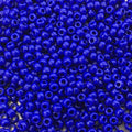 Size 8/0 Glossy Finish Opaque Cobalt Blue Genuine Miyuki Glass Seed Beads - Sold by 22 Gram Tubes (Approx. 900 Beads per Tube) - (8-9414)