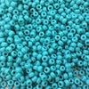 Size 8/0 Glossy Finish Opaque Turquoise Genuine Miyuki Glass Seed Beads - Sold by 22 Gram Tubes (Approx. 900 Beads per Tube) - (8-9412)