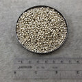 Size 8/0 Duracoat Galvanized Glossy Silver Genuine Miyuki Glass Seed Beads - Sold by 22 Gram Tubes (Approx. 900 Beads per Tube) - (8-94201)