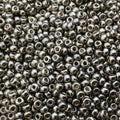 Size 8/0 Duracoat Galvanized Smoky Pewter Genuine Miyuki Glass Seed Beads - Sold by 22 Gram Tubes (Approx. 900 Beads per Tube) - (8-94221)