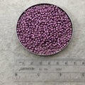 Size 8/0 Duracoat Galvanized Eggplant Genuine Miyuki Glass Seed Beads - Sold by 22 Gram Tubes (Approx. 900 Beads per Tube) - (8-94220)