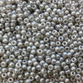 Size 8/0 Glossy Finish Ceylon Gray Genuine Miyuki Glass Seed Beads - Sold by 22 Gram Tubes (Approx. 900 Beads per Tube) - (8-9526)