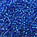 Size 8/0 Glossy AB Silver Lined Sapphire Genuine Miyuki Glass Seed Beads - Sold by 22 Gram Tubes (Approx 900 Beads per Tube) - (8-91019)