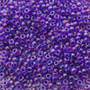 Size 8/0 Glossy Finish Fuchsia Lined Aqua Genuine Miyuki Glass Seed Beads - Sold by 22 Gram Tubes (Approx. 900 Beads/Tube) - (8-9352)
