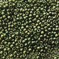 Size 8/0 Glossy Luster Finish Olive Gold Genuine Miyuki Glass Seed Beads - Sold by 22 Gram Tubes (Approx 900 Beads per Tube) - (8-9306)
