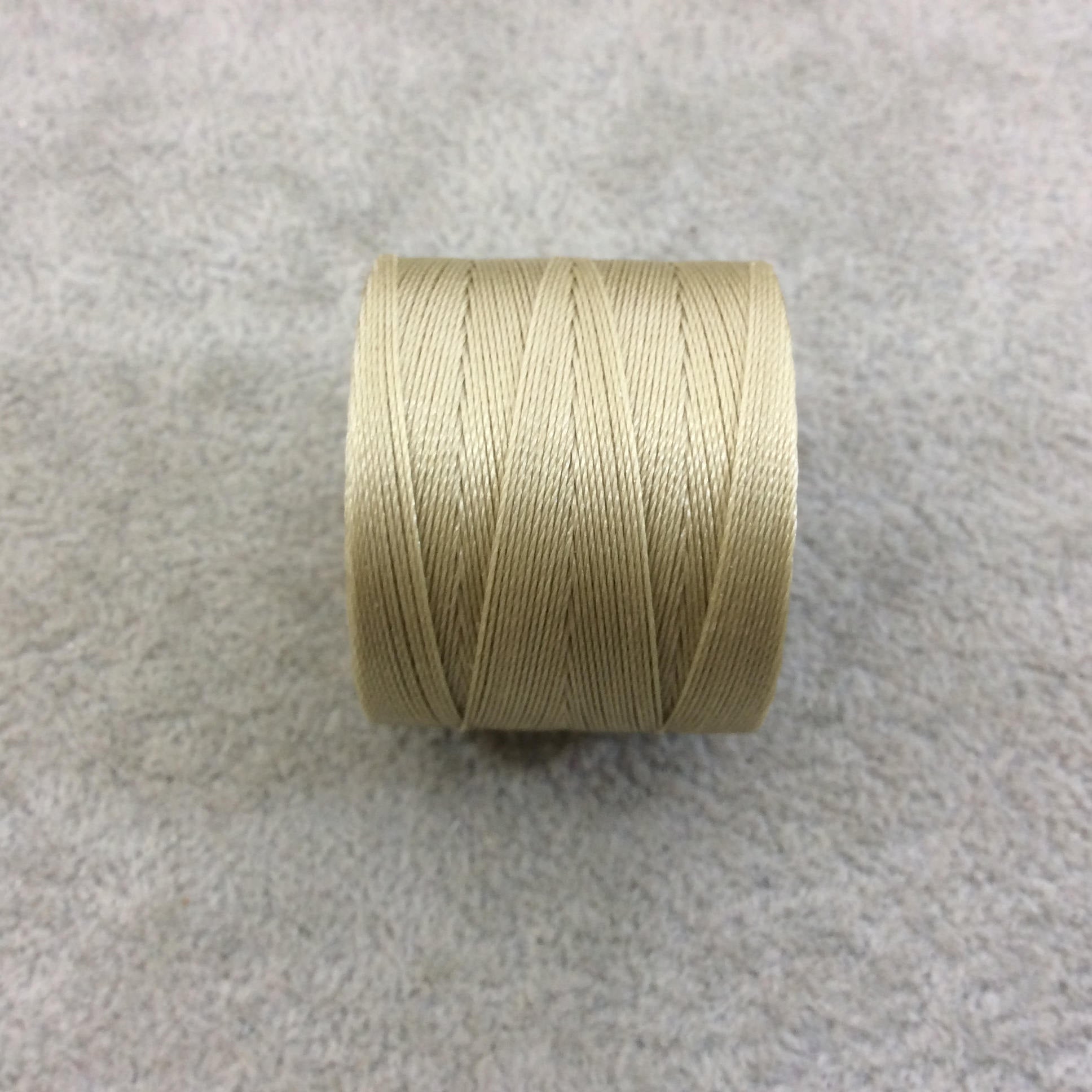 FULL SPOOL - Beadsmith S-Lon 70 Lark Nylon Macrame/Jewelry Micro Cord - Measuring 0.12mm Thick - 287 Yards (861 Feet) - (SL70-LRK)