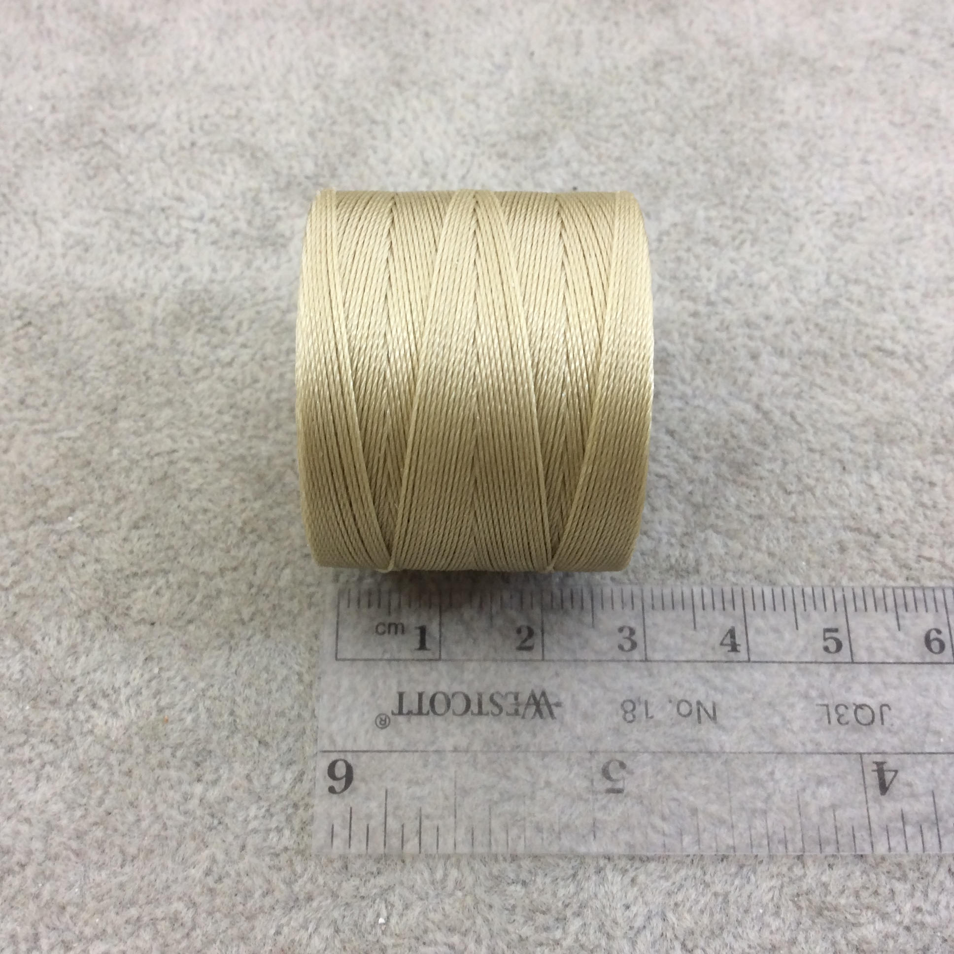 FULL SPOOL - Beadsmith S-Lon 70 Lark Nylon Macrame/Jewelry Micro Cord - Measuring 0.12mm Thick - 287 Yards (861 Feet) - (SL70-LRK)