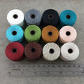 FULL SPOOL - Beadsmith S-Lon 400 Sand Brown Nylon Macrame/Jewelry Cord - Measuring 0.9mm Thick - 35 Yards (105 Feet) - (SL400-SA)