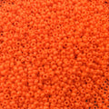Size 11/0 Glossy Finish Opaque Orange Genuine Miyuki Glass Seed Beads - Sold by 23 Gram Tubes (Approx. 2500 Beads per Tube) - (11-9406)