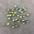 5mm x 8mm Backlit Yellow/Green Uranium Genuine Miyuki Glass GemDuo Diamond Beads - Sold by 8 Gram Tubes (~60 Beads per Tube) - (GD-29801)