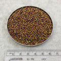 Size 11/0 Glossy Finish Metallic Gold Iris Genuine Miyuki Glass Seed Beads - Sold by 23 Gram Tubes (~2500 Beads per Tube) - (11-9462)