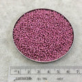 Size 11/0  Duracoat Galvanized Magenta Genuine Miyuki Glass Seed Beads - Sold by 23 Gram Tubes (~2500 Beads per Tube) - (11-94219)