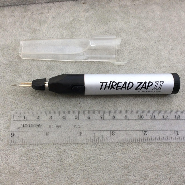 5.25 Beadsmith Brand Thread Zap Ultra Burner Tool - Trims, Burns, and Melts  Jewelry Thread/Cord - Professional Jewelry Tool - (TZ1400)