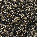 Size 11/0 Glossy Black-Base Amber Miyuki/Czech Unions Glass Seed Beads - Sold by 24 Gram Tubes (~2500 Beads perTube) - (11-401-26441)