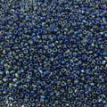 Size 11/0 Opaque Picasso Cobalt Blue Genuine Miyuki Glass Seed Beads - Sold by 23 Gm. Tubes (Approx. 2500 Beads per Tube) - (11-94518)