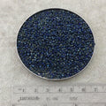 Size 11/0 Opaque Picasso Cobalt Blue Genuine Miyuki Glass Seed Beads - Sold by 23 Gm. Tubes (Approx. 2500 Beads per Tube) - (11-94518)