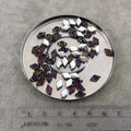 5mm x 8mm Backlit Purple/Yellow Haze Genuine Miyuki Glass GemDuo Diamond Beads - Sold by 8 Gram Tubes (~60 Beads per Tube) - (GD-29532)