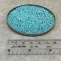 Size 11/0 Glossy Finish Turquoise Ceylon Color Miyuki Glass Seed Beads - Sold by 23 Gram Tubes (~ 2500 Beads / Tube) - (11-9536)