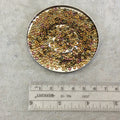 1mm x 3mm Glossy Gold Violet Metallic Genuine Miyuki Glass Seed Spacer Beads - Sold by 8 Gram Tubes (~ 520 Beads per Tube) - (SPR3-462)