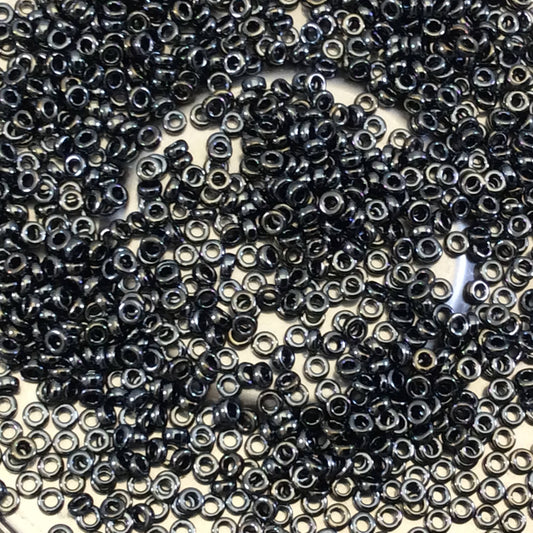 1mm x 2mm Opaque Dark Purple Genuine Miyuki Glass Seed Spacer Beads - Sold by 7 Gram Tubes (~ 770 Beads per Tube) - (SPR2-464)