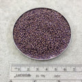 Size 11/0 Glossy Finish Light Violet Gold Luster Genuine Miyuki Glass Seed Beads - Sold by 23 Gram Tubes (~2500 Beads per Tube) - (11-91885)