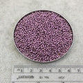 Size 11/0 Glossy Duracoat Galvanized Eggplant Genuine Miyuki Glass Seed Beads - Sold by 23 Gram Tubes (~2500 Beads per Tube) - (11-94220)