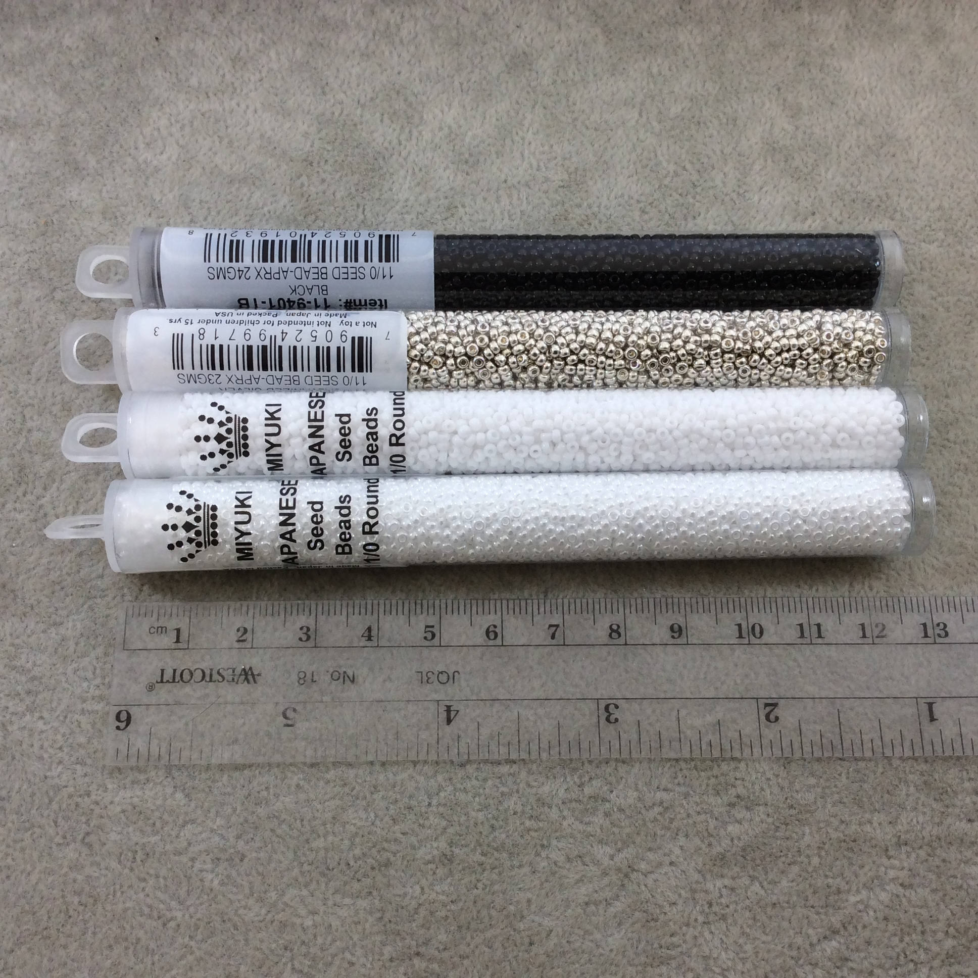 Size 11/0  Duracoat Galvanized Matte Seafoam Genuine Miyuki Glass Seed Beads - Sold by 23 Gram Tubes (~2500 Beads per Tube) - (11-94217F)