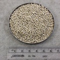 Size 11/0  Duracoat Galvanized Silver Genuine Miyuki Glass Seed Beads - Sold by 23 Gram Tubes (~2500 Beads per Tube) - (11-94201)