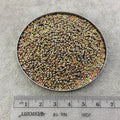 Size 11/0 Glossy Black-Base California Sun Miyuki/Czech Unions Glass Seed Beads - Sold by 24 Gram Tubes (~2500 Beads/Tube) - (11-401-98551)