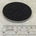 Size 11/0 Semi-Matte Finish Semi-Matte Black Color Miyuki Glass Seed Beads - Sold by 23 Gram Tubes (~ 2500 Beads / Tube) - (11-9401SF)