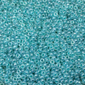 Size 11/0 Glossy Finish Turquoise Ceylon Color Miyuki Glass Seed Beads - Sold by 23 Gram Tubes (~ 2500 Beads / Tube) - (11-9536)