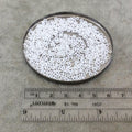 1mm x 3mm Matte White AB Genuine Miyuki Glass Seed Spacer Beads - Sold by 8 Gram Tubes (Approx. 520 Beads per Tube) - (SPR3-402FR)