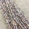 2mm Faceted Mystic Mixed Moonstone Rondelle Beads