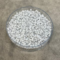 Size 11/0 Glossy Finish Opaque Ghost Grey Genuine Miyuki Delica Glass Seed Beads - Sold by 7.2 Gram Tubes (Approx. 1300 Beads per 2" Tube)