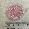 Size 11/0 Glossy Trans. Smoky Amethyst Luster Genuine Miyuki Delica Glass Seed Beads - Sold by 7.2 Gram Tubes (Approx. 1300 Beads/2" Tube)