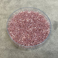 Size 11/0 Glossy Trans. Smoky Amethyst Luster Genuine Miyuki Delica Glass Seed Beads - Sold by 7.2 Gram Tubes (Approx. 1300 Beads/2" Tube)