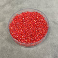 Size 11/0 Glossy Finish Silver Lined Red Genuine Miyuki Delica Glass Seed Beads - Sold by 7.2 Gram Tubes (Approx. 1300 Beads per 2" Tube)
