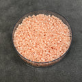 Size 11/0 Glossy Finish Opaque Salmon Genuine Miyuki Delica Glass Seed Beads - Sold by 7.2 Gram Tubes (Approx. 1300 Beads/2" Tube)