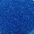 Size 11/0 Glossy Finish Dark Aqua Color Transparent Miyuki Glass Seed Beads - Sold by 23 Gram Tubes (~ 2500 Beads / Tube) - (11-9149)
