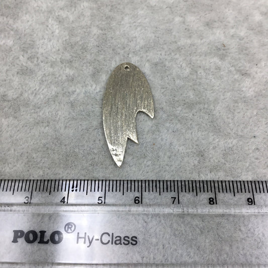16mm x 36mm - Gold Plated Copper Blank Wing Shaped Drilled Components (One Hole) - Sold in Packs of 10 (301-GD)