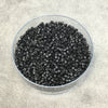 Size 11/0 Matte Finish Black Genuine Miyuki Delica Glass Seed Beads - Sold by 7.2 Gram Tubes (Approx. 1300 Beads per 2" Tube)