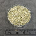 Size 11/0 Metallic Duracoat Galvanized Silver Genuine Miyuki Delica Glass Seed Beads - Sold by 7.2 Gram Tubes (Approx. 1300 Beads/2" Tube)