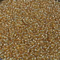 Size 11/0 Glossy Finish Silver-Lined Dark Gold Color Miyuki Glass Seed Beads - Sold by 23 Gram Tubes (~ 2500 Beads / Tube) - (11-94)