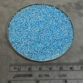 Size 11/0 Glossy Finish Silver-Lined Aqua AB Color Miyuki Glass Seed Beads - Sold by 23 Gram Tubes (~ 2500 Beads / Tube) - (11-91018)