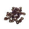 6mm Textured Antique Plated Copper Wavy Disc/Heishi Washer Shaped Components - Sold in Bulk Packs of 25 Pieces - Great as Bracelet Spacers!