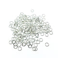 High Quality Silver Plated 4mm Open Jump Rings - Sold in Packs of 200 - Jewelry Findings