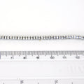 2mm x 4mm Faceted Natural Metallic Silver Coated Hematite Rondelle Shape Beads - Quality Gemstone