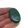 OOAK Genuine Malachite Oblong/Oval Shaped Flat Backed Cabochon - Measuring 30mm x 51mm, 6.1mm Dome Height - Natural High Quality Cab